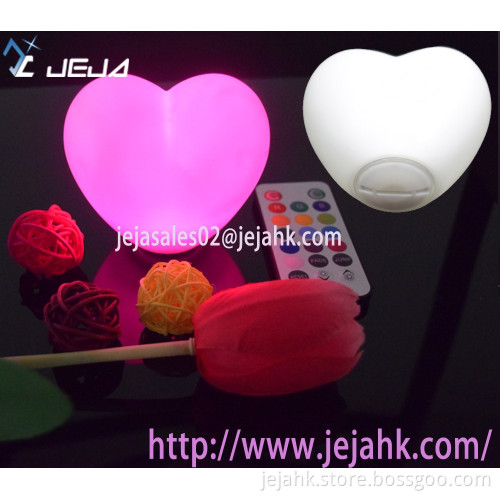 Remote Control RGB LED Love Heart Perfume